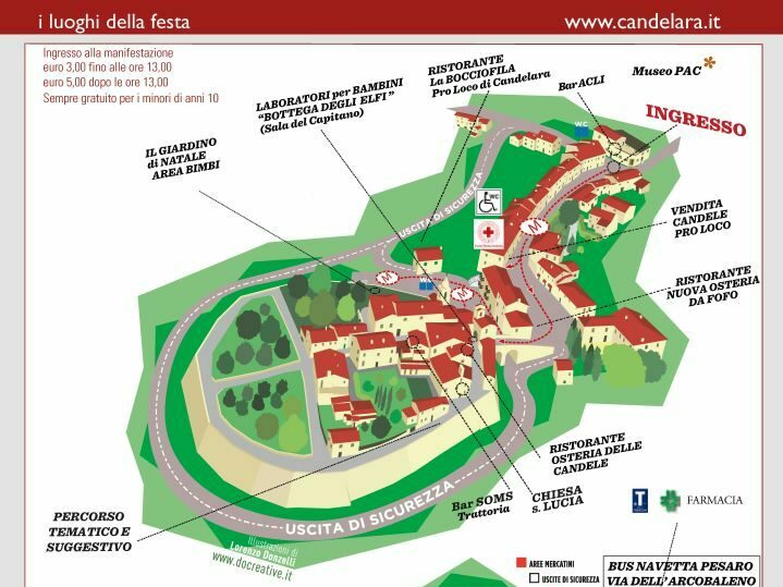 mappa candelara 2024